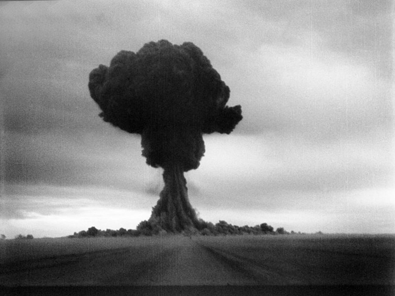 The Soviet Union detonated its first atomic bomb on Aug. 29, 1949, at Semipalatinsk Test Site, in Kazakhstan.
