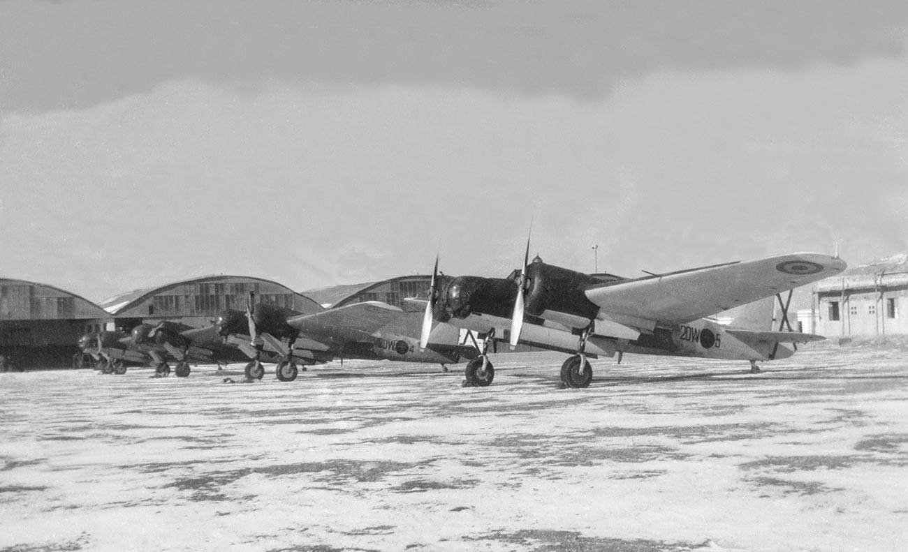 Tupolev SB in Spain.