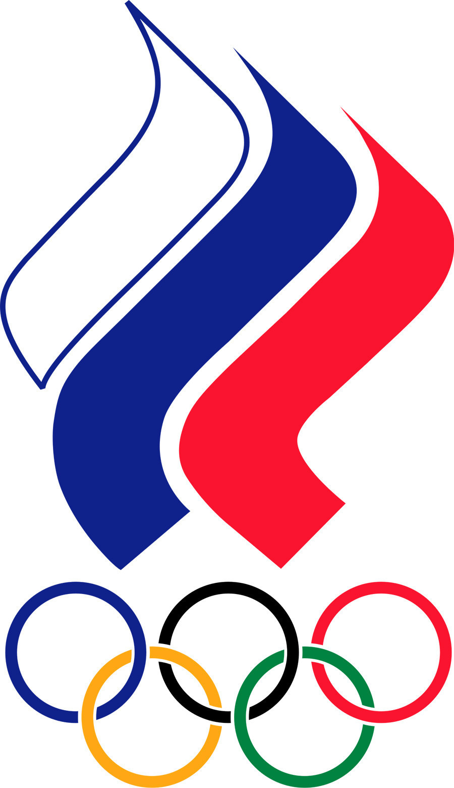El emblema del Comité Olímpico Ruso