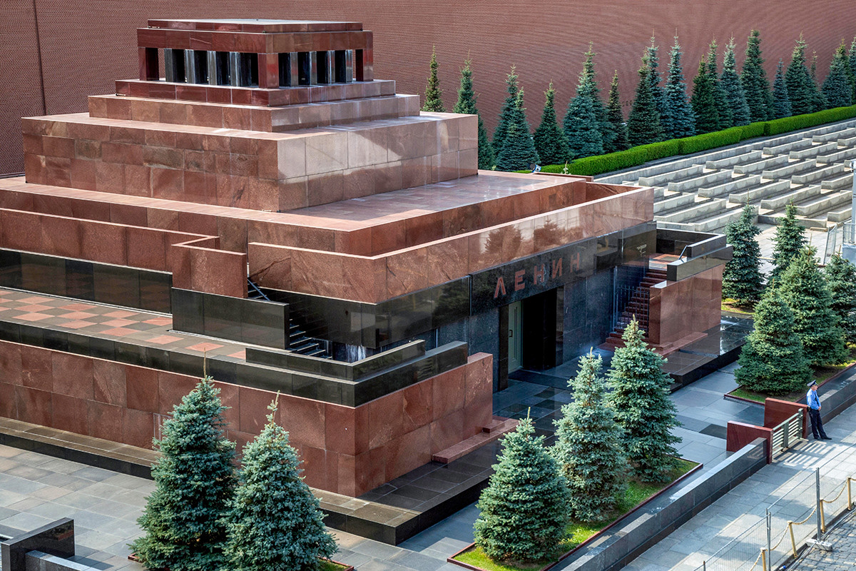 Mausoleum on Red Square.