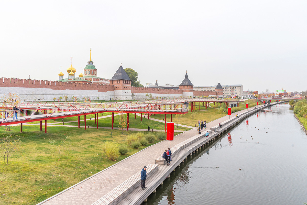 The Upa River and the Tula Kremlin.