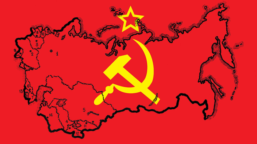 ソビエト連邦にあった共和国の完全リスト