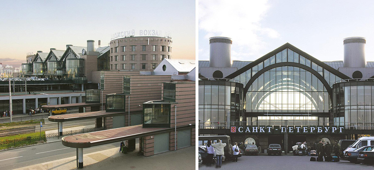 Ladozhsky railway station.