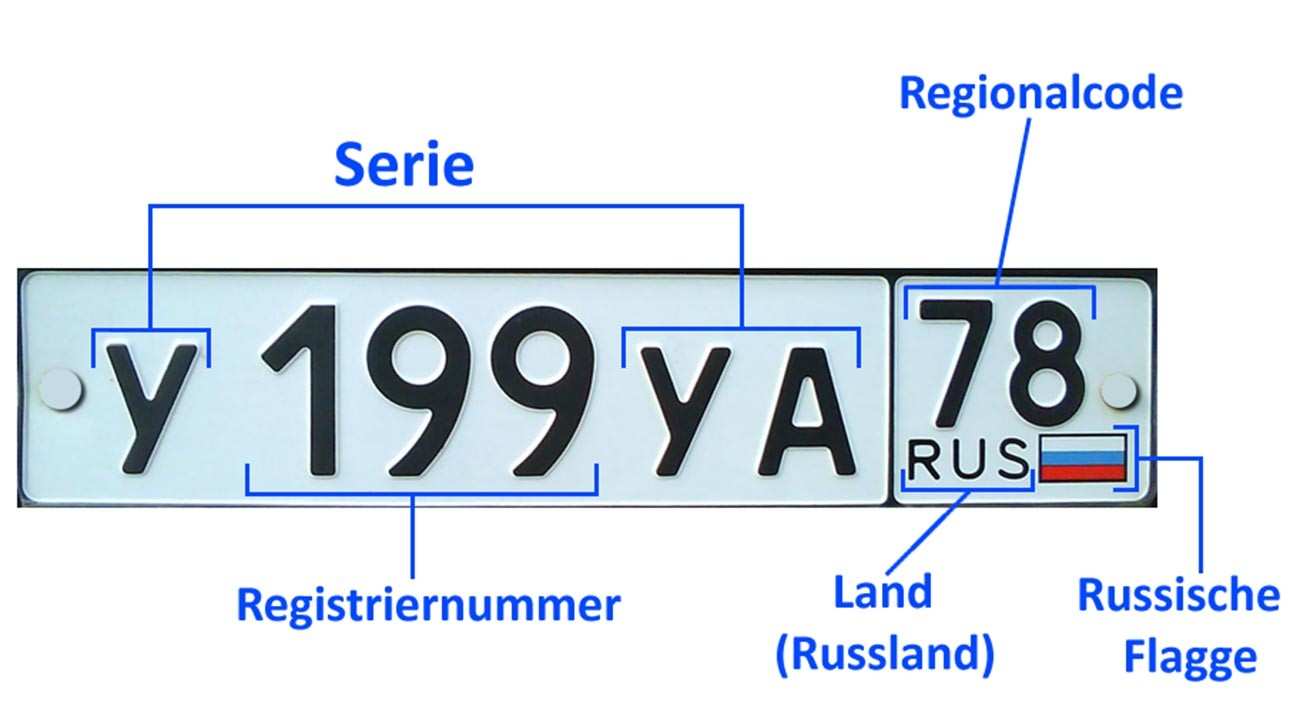 Russische Nummernschilder Was Bedeuten Sie Russia Beyond De