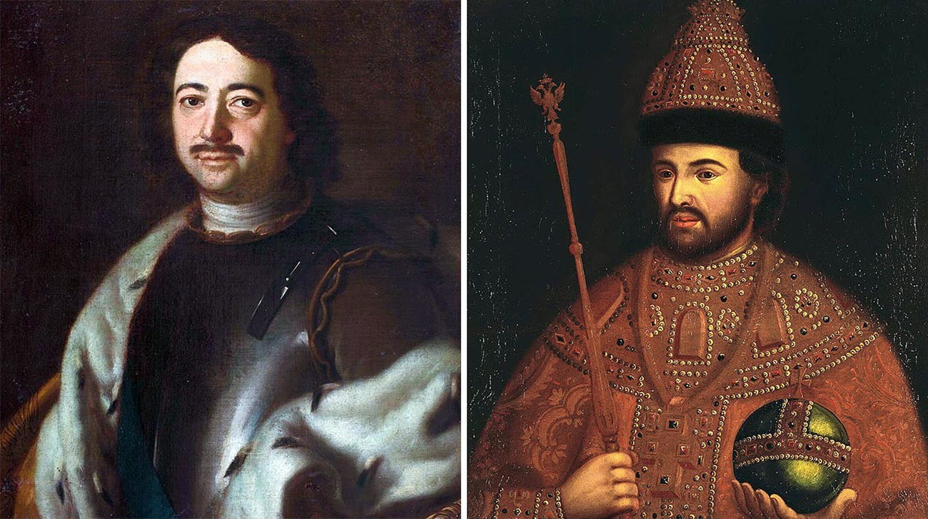 Peter I. und Iwan V.