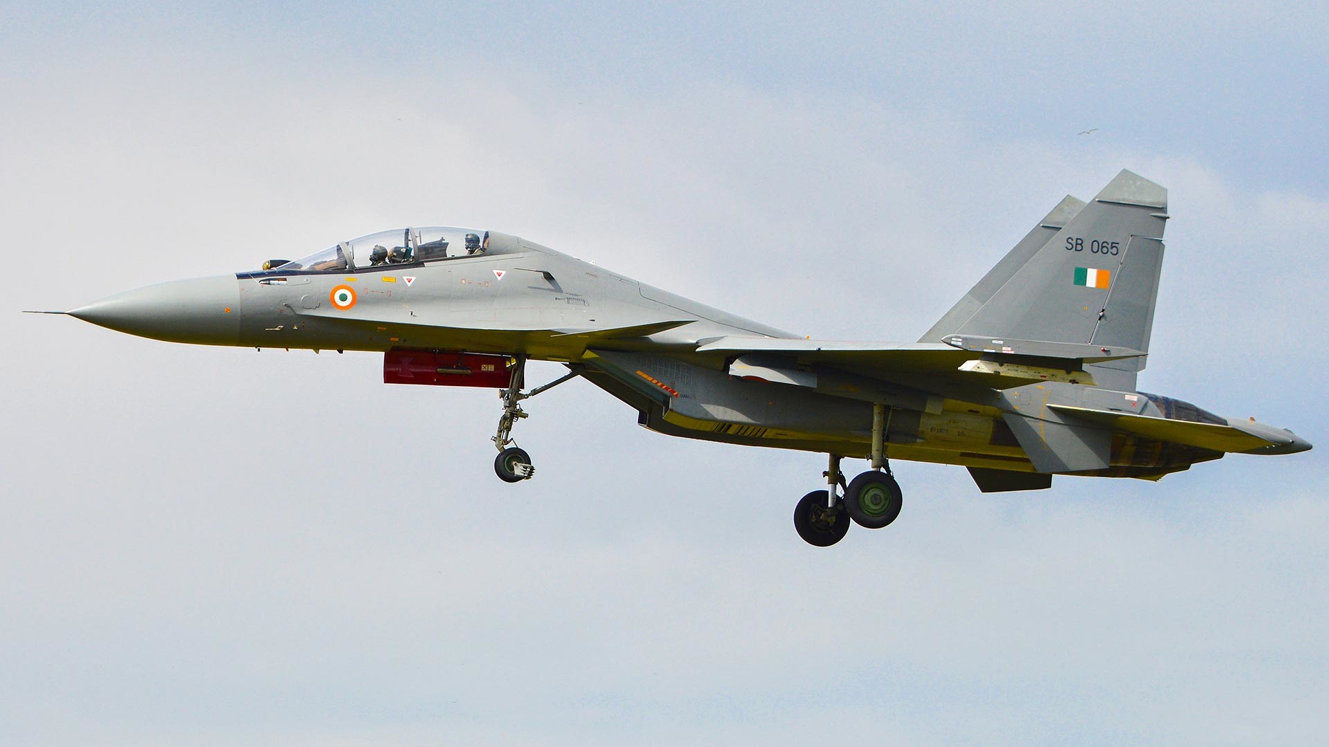 An Indian Air Force Su-30MKI