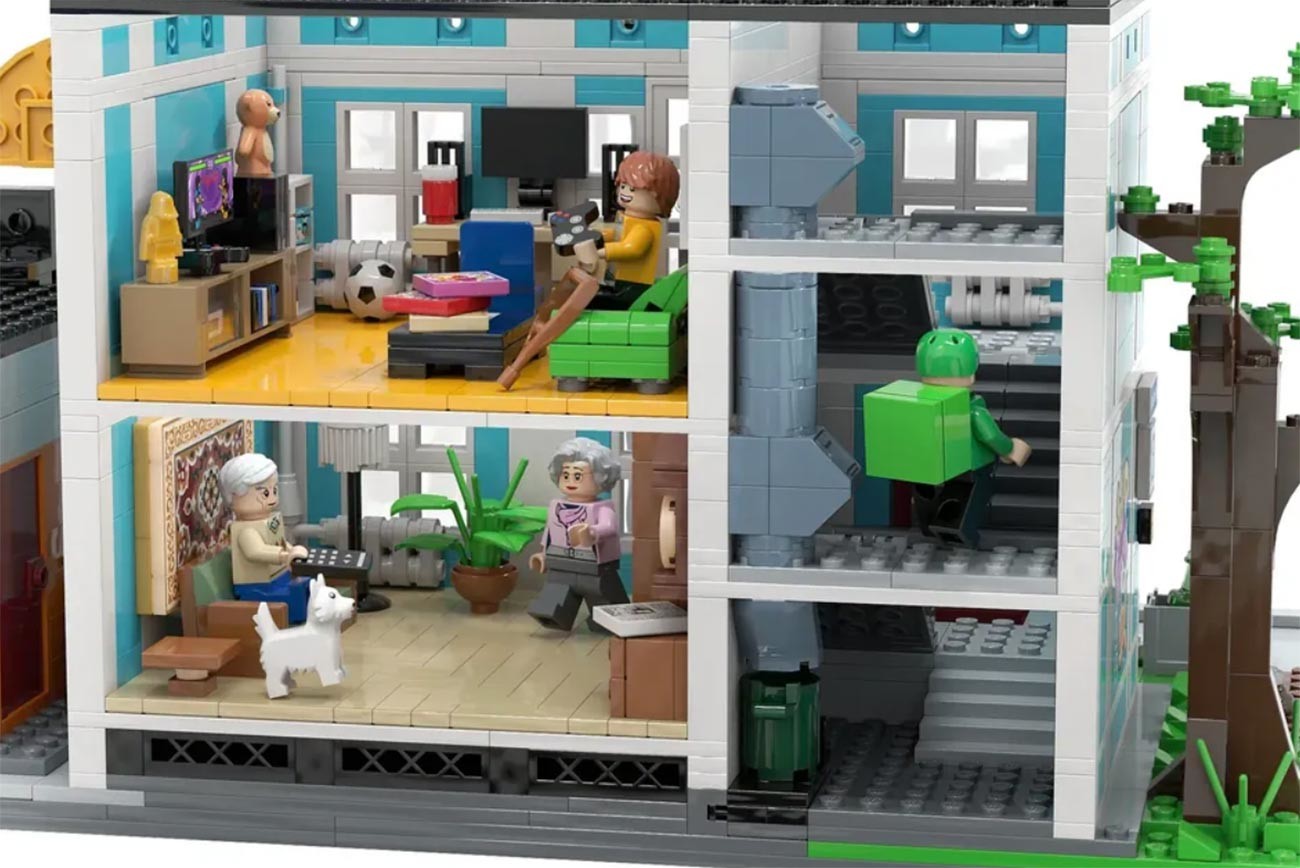 En images: ce concept Lego inspir?� de la vie dans un immeuble typique de Russie - Russia Beyond FR