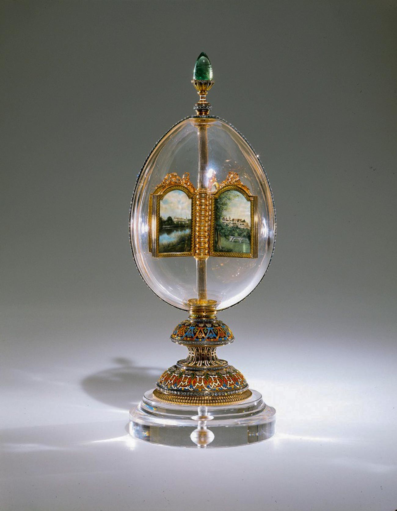 The Spinning Miniatures Fabergé egg