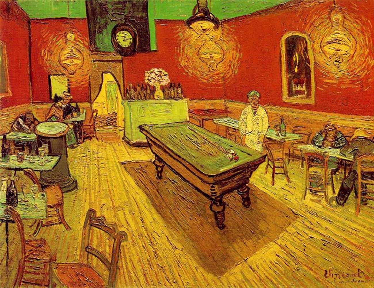 Vincent Van Gogh. The night cafe