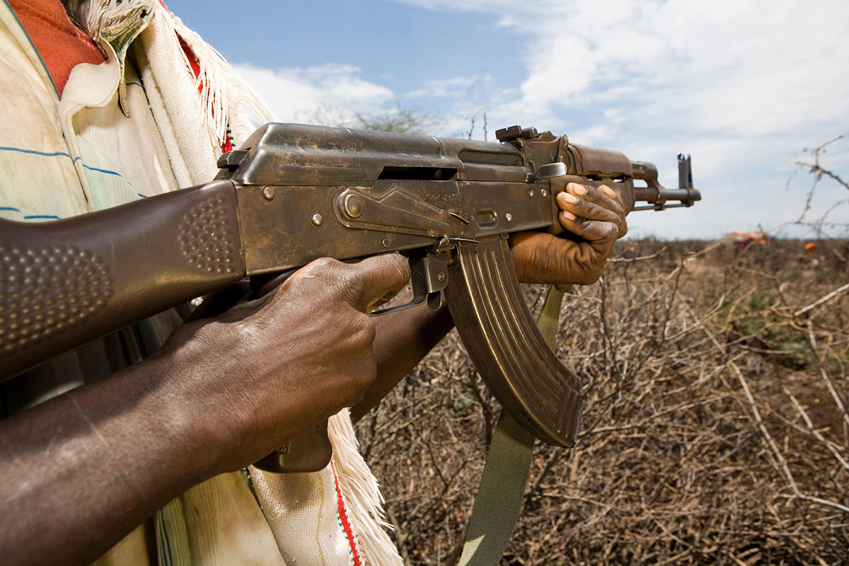 Ethiopian Nomads Are Armed To Protect Their Cattle Awash Afar Ethiopia 