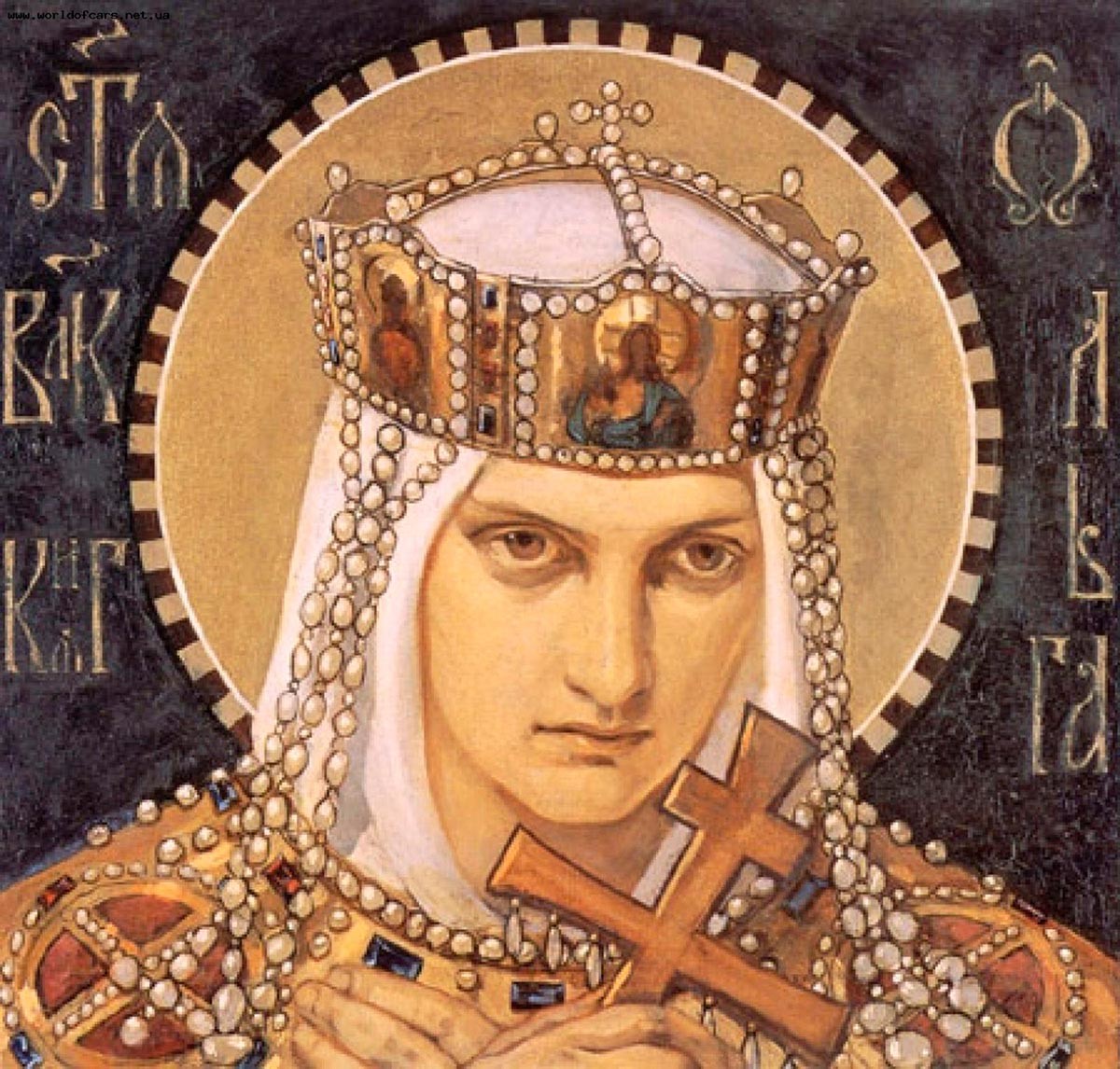 Nikolai Bruni. Saint Olga, 1901