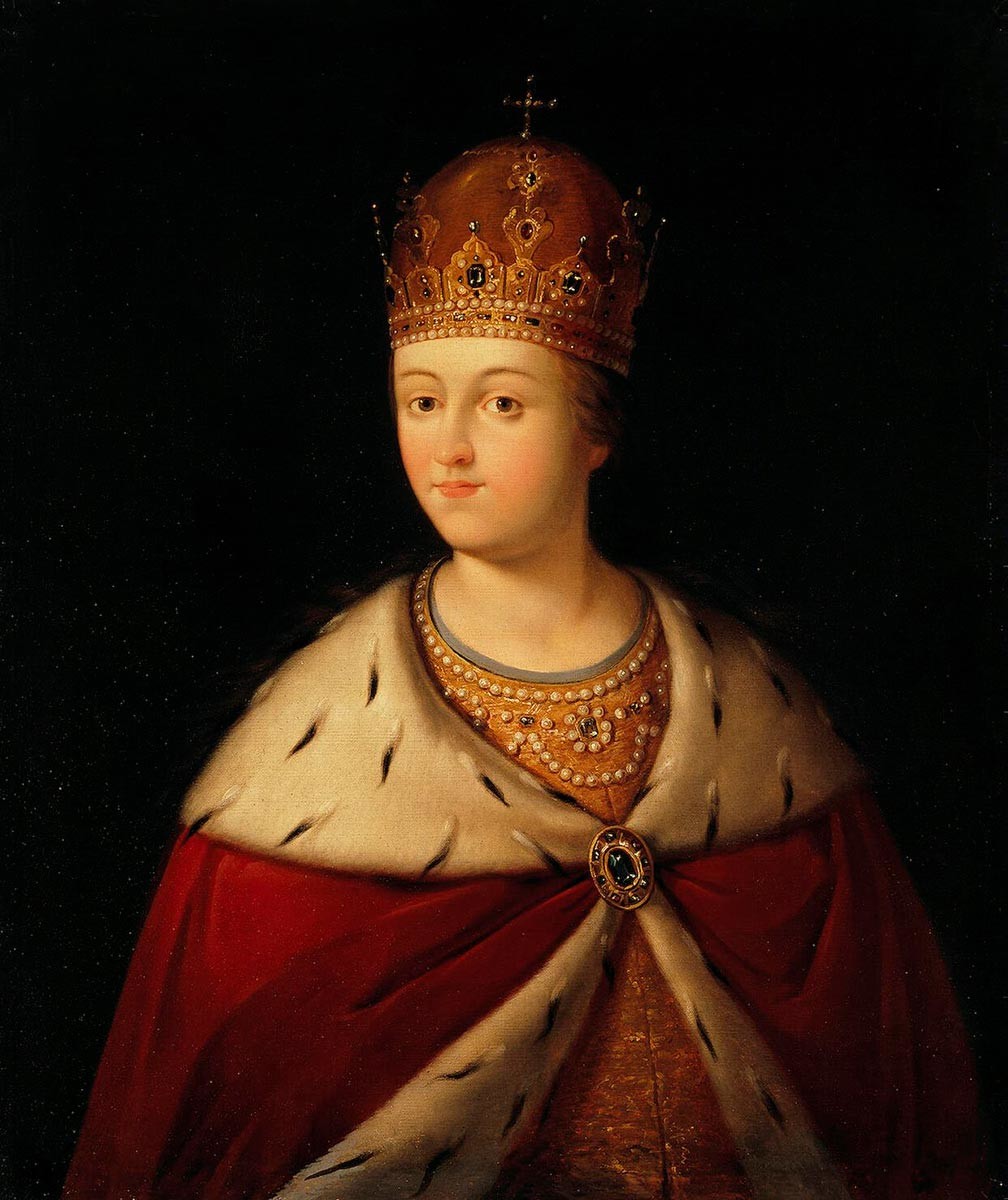 Uknown artist. Portrait of Sofya Alekseevna