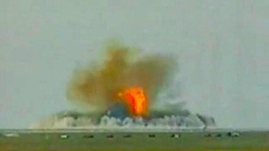 Fireball blast from the Russian