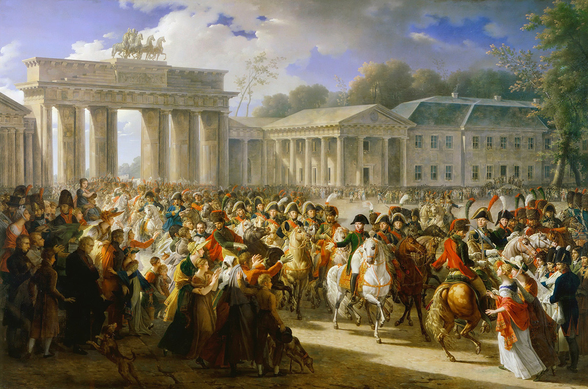 L'entrée de Napoléon à Berlin, le 27 octobre 1806