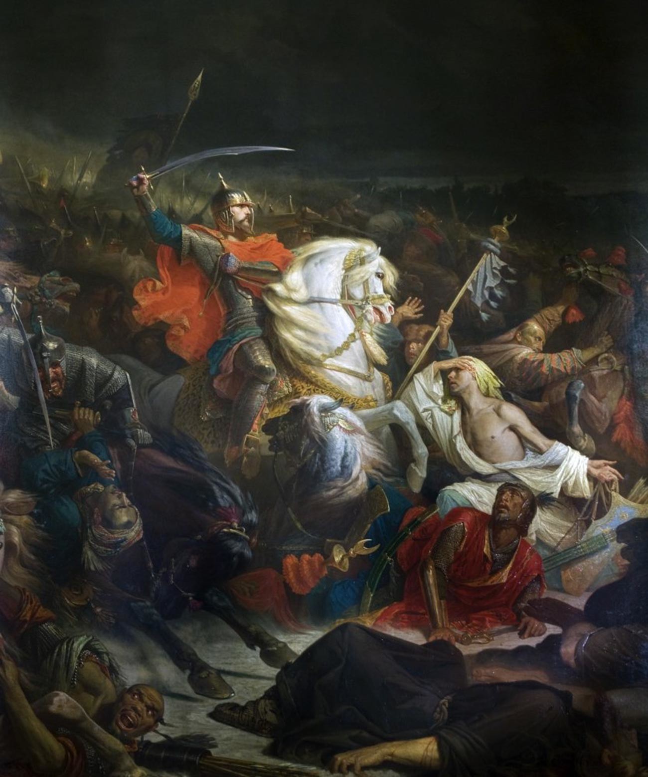The Battle of Kulikovo.