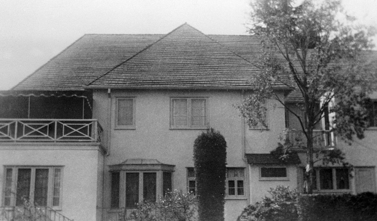 Sergei Rachmaninoff's home in Beverly Hills. 
