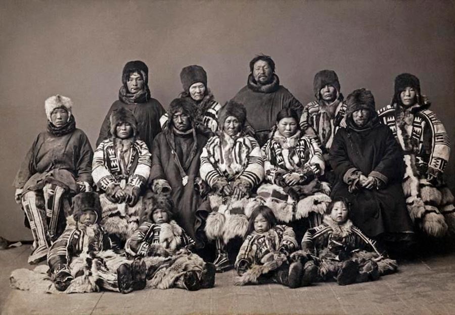 The Samoyed people, 1890s. 