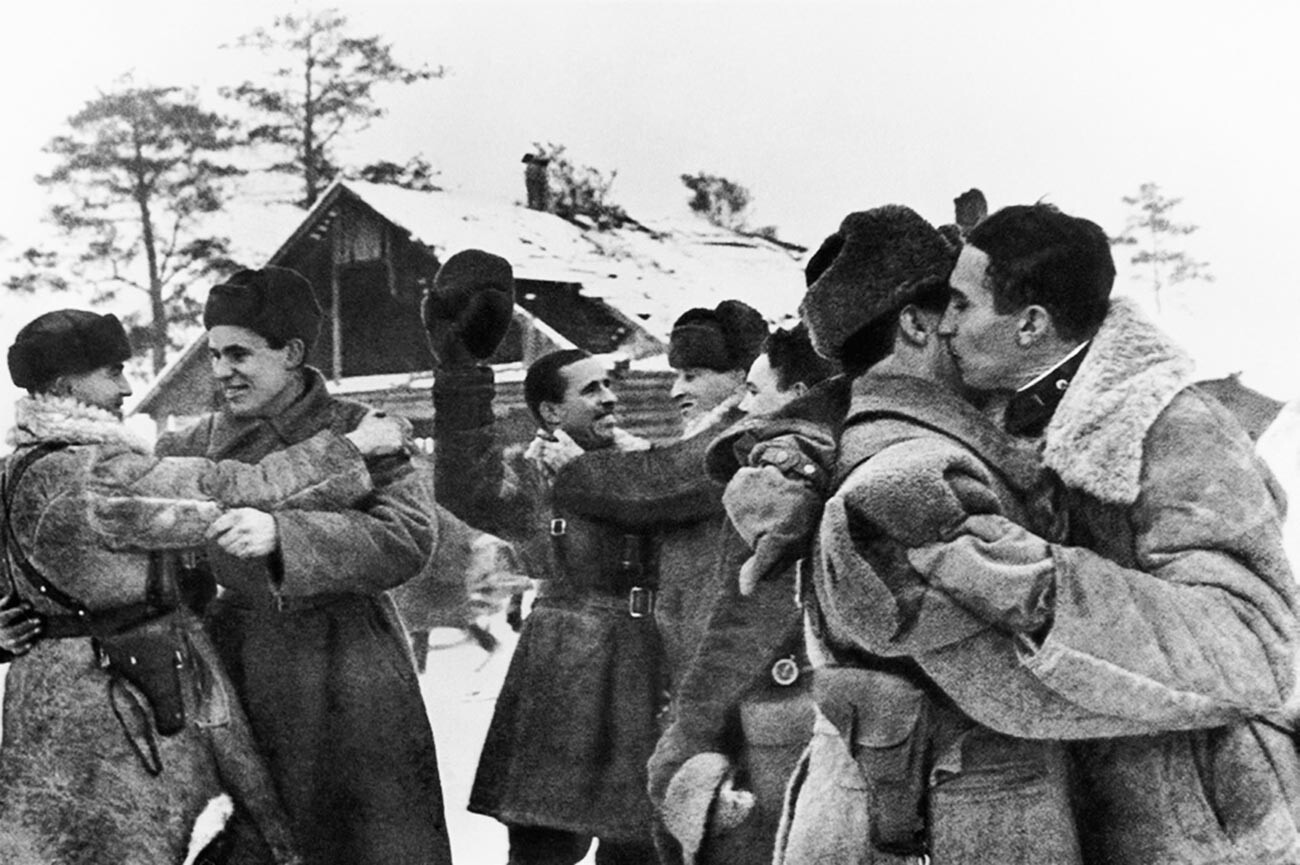 Bruch der Blockade von Leningrad.