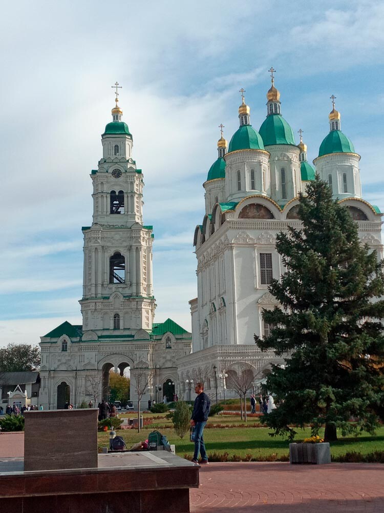 La Cattedrale dell'Assunzione ad Astrakhan
