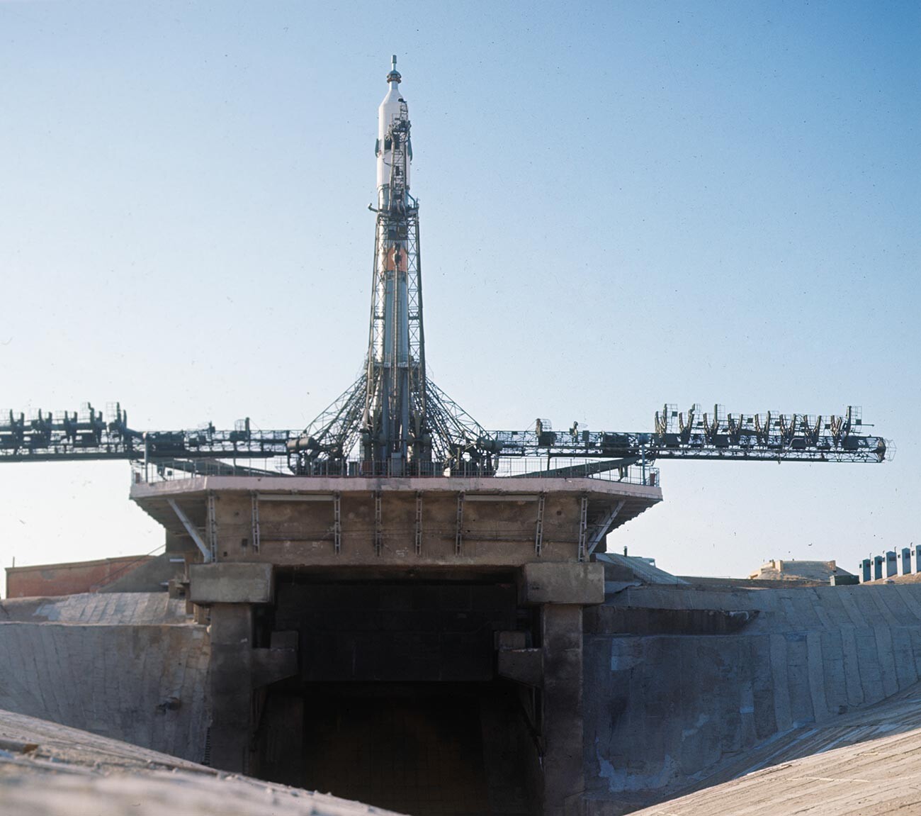 Baikonur Cosmodrome.