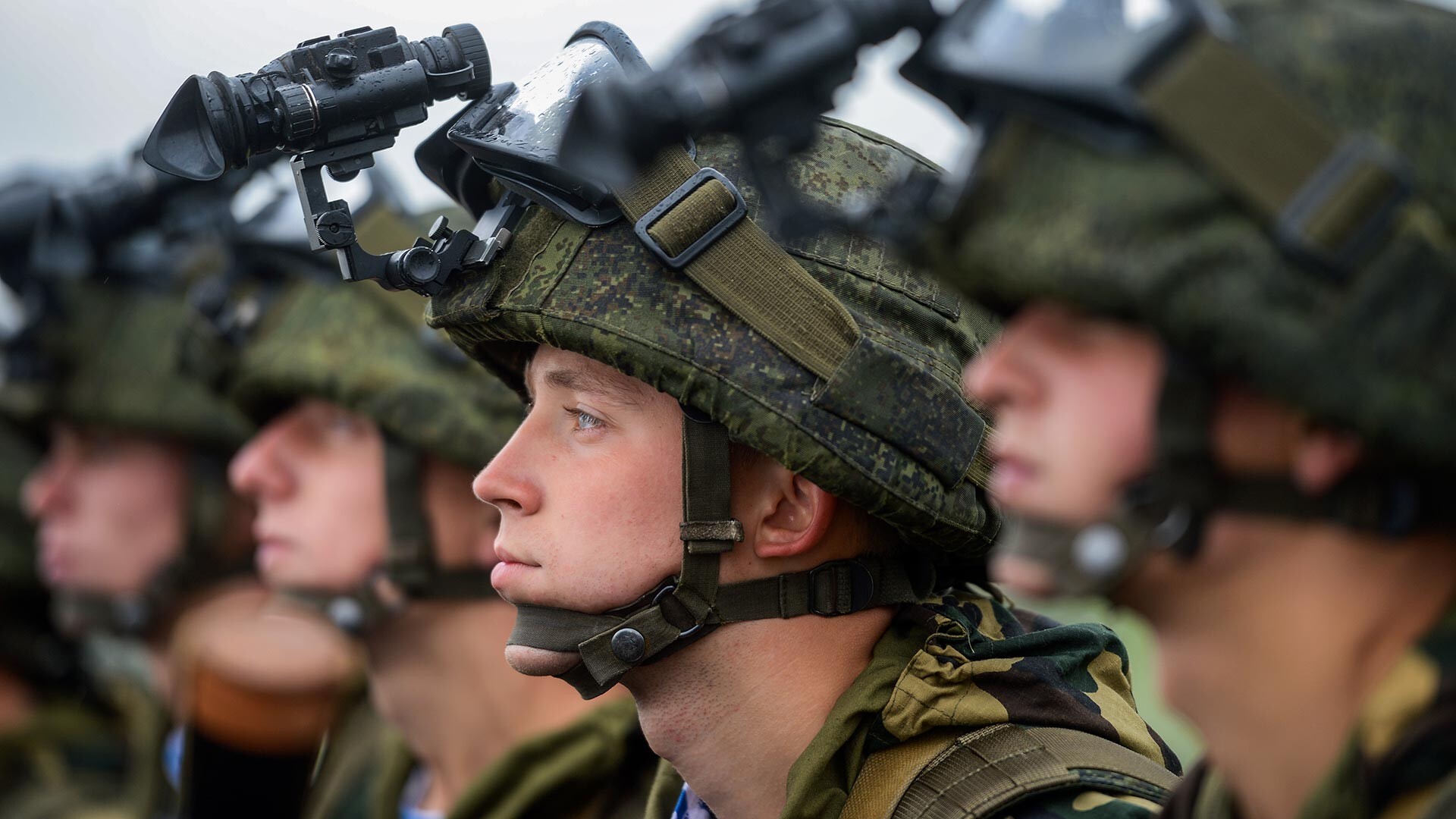 Војници на заједничким стратешким вежбама Белорусије и Русије.