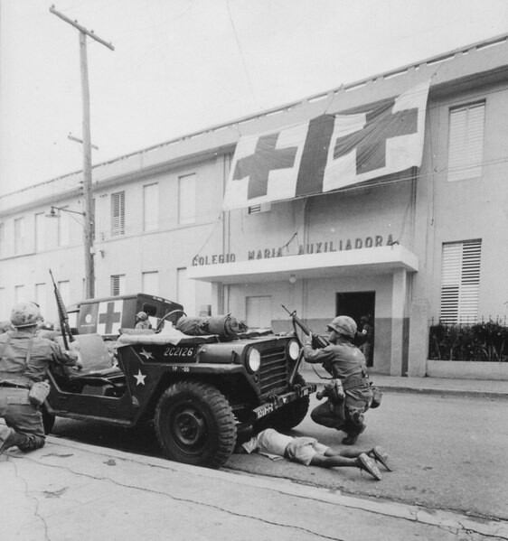  Soldados norteamericanos durante la intervención de EEUU en la Guerra Civil Dominicana (1965)