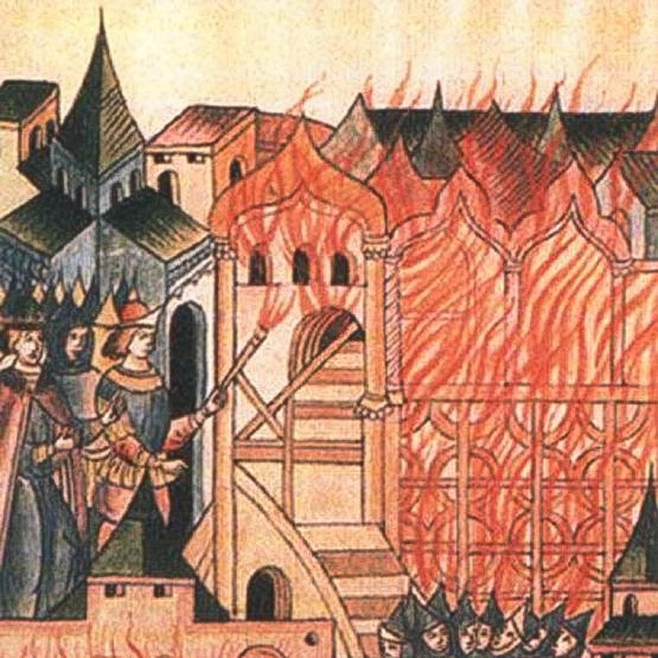 Восстание против баскака чолхана. Восстание в Твери 1327 г.. Антиордынского Восстания в Твери в 1327 г.. Восстание в Твери 1327 Чолхан.