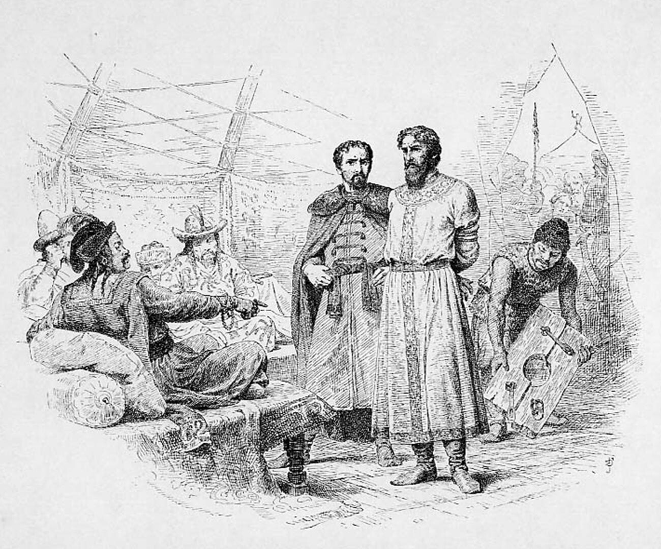  Михаил Ярославич Тверски при хан Узбек 