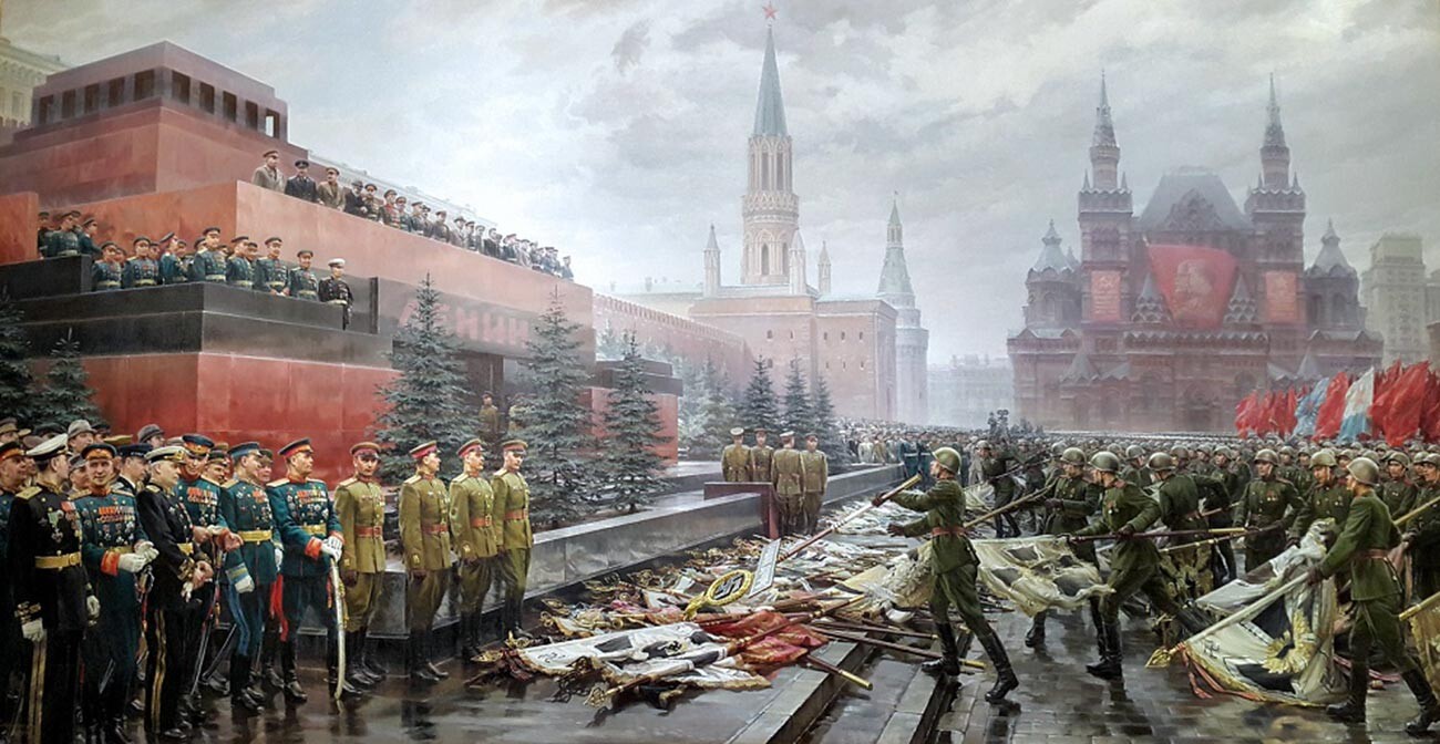 'The Triumph of the Victorious Motherland' by artist Mikhail Khmelko