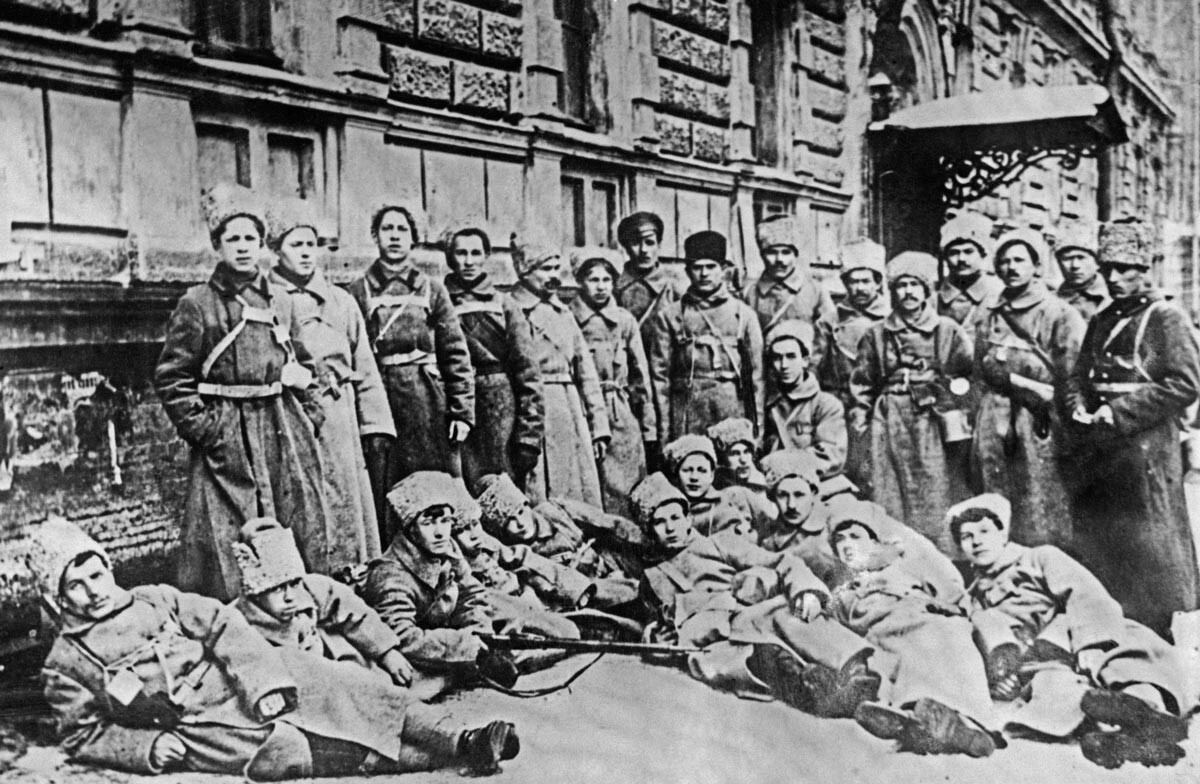 Червеноармейци, 1919 г.