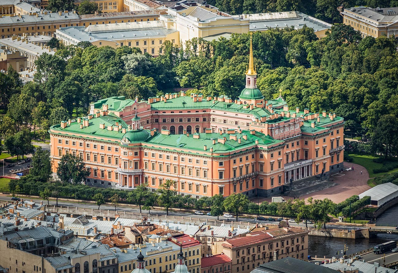 Mikhailovsky (St. Michael's) Castle in St. Petersburg 