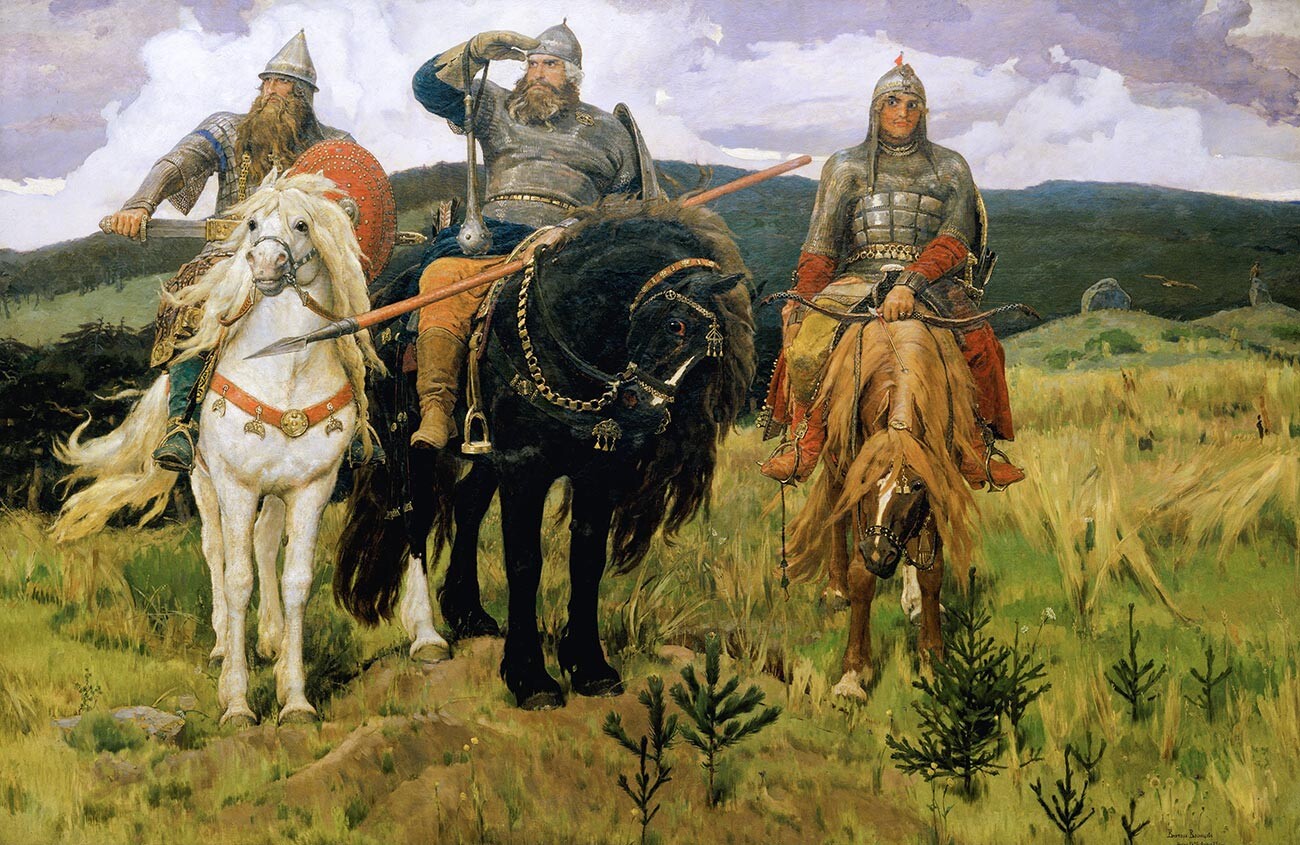 Viktor Vasnetsov. The Bogatyrs, 1881-1898