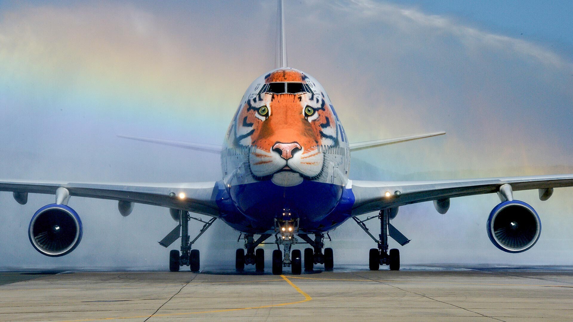 Боинг 747 на 