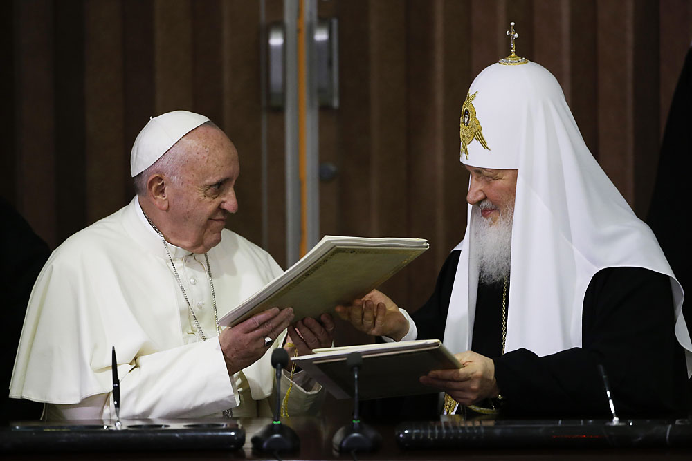 Patriarch Kirill and Pope Francis hail success of historic talks in Havana