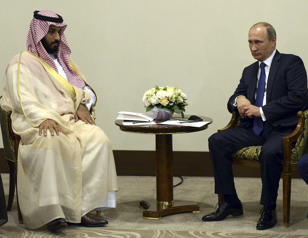 Despite Syria, Russia works with Saudi Arabia