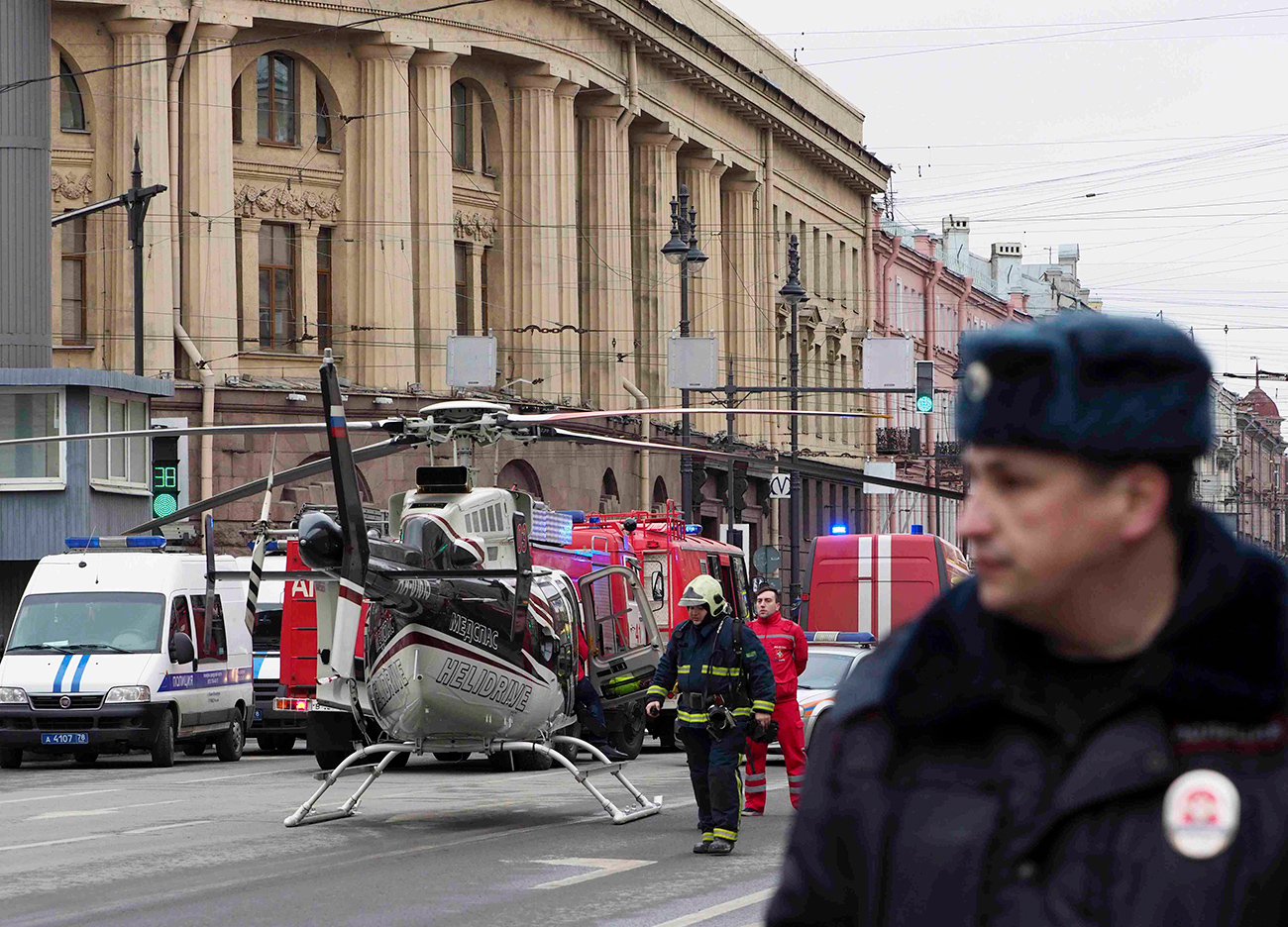 Badan Penyelidik Sebut Ledakan di Sankt Peterburg Sebagai Serangan Teroris