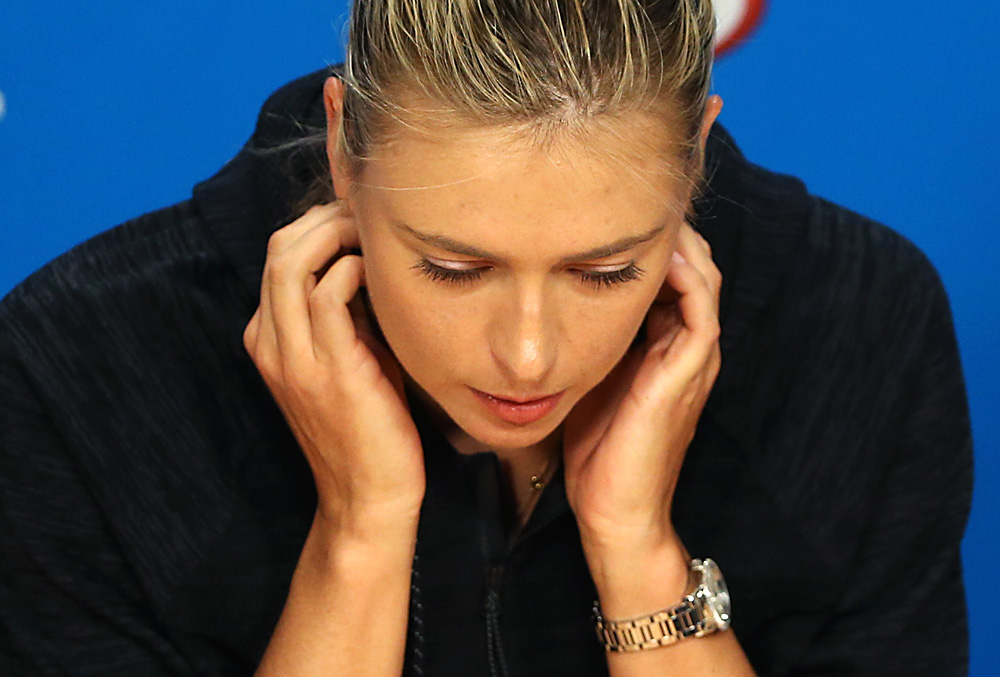 Sanksi untuk Sharapova Dikurangi dari 24 Menjadi 15 Bulan