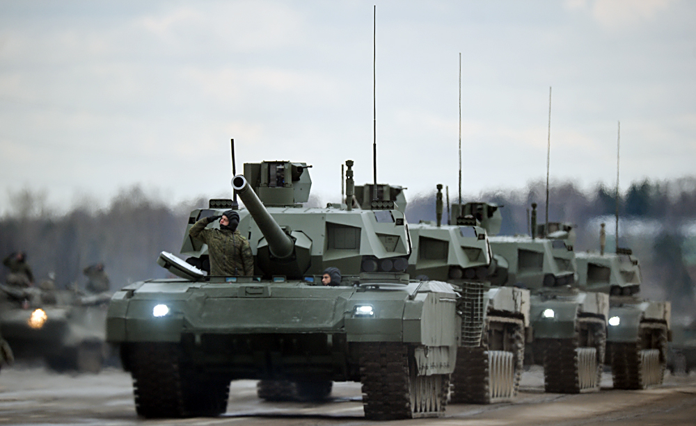 2018, Rusia Akan Dapatkan 100 Tank Armata T-14 Produksi Massal Pertama