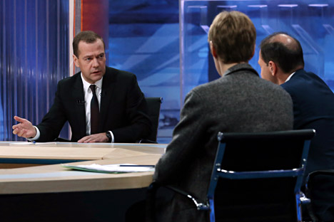 Medvedev: Russia is capable of surviving recession without aid
