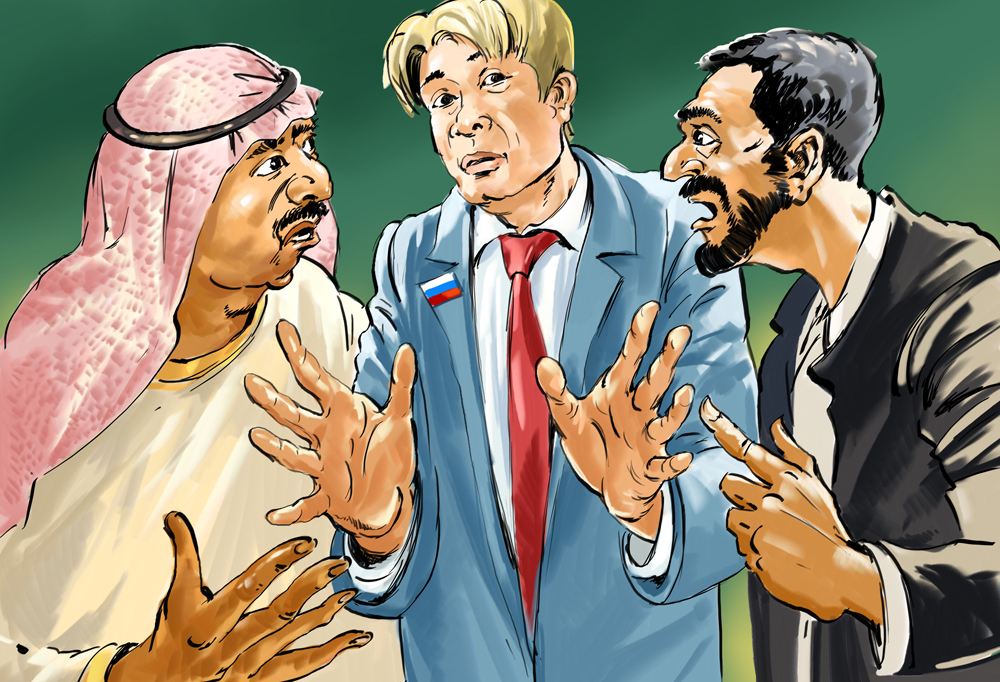 Arábia Saudita e Irã, um desafio de mão dupla width=