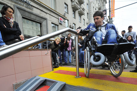 Disabled in Moscow: Access denied