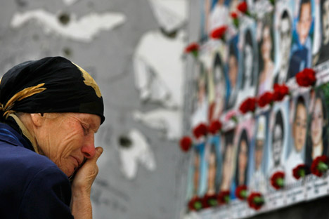 Décimo aniversario de la tragedia de Beslán