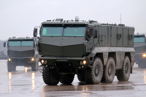 Militer Rusia Terima 30 Kendaraan Lapis Baja Baru Typhoon-K