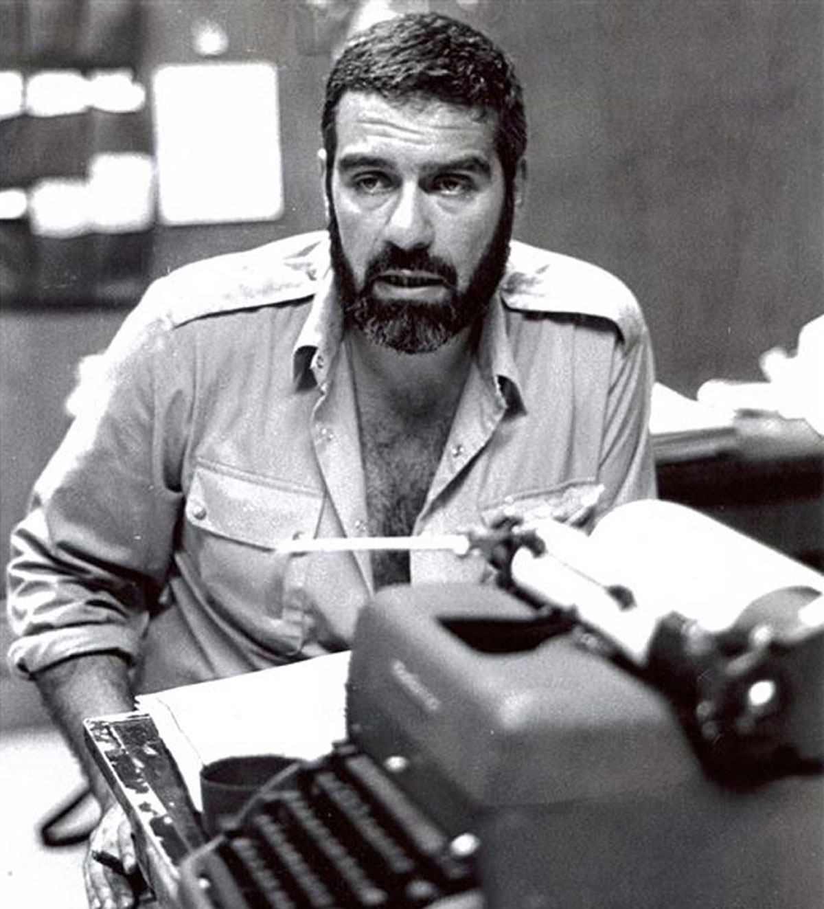 Sergei Dovlatov in the office of 'The New American' newspaper, 1980. Source: Archive photo