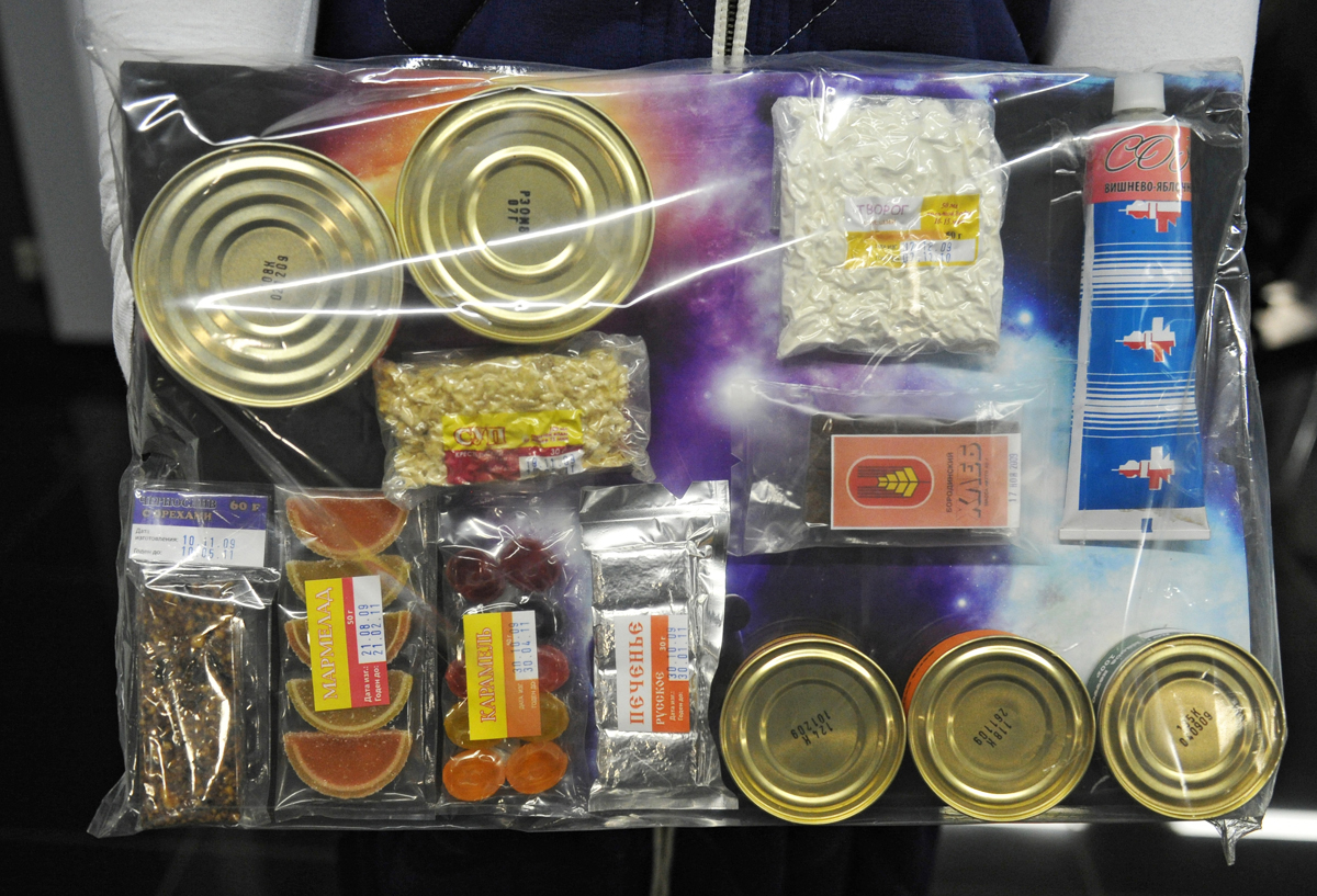 Space food: From Gagarin's tube of borsch to the hi-tech technology