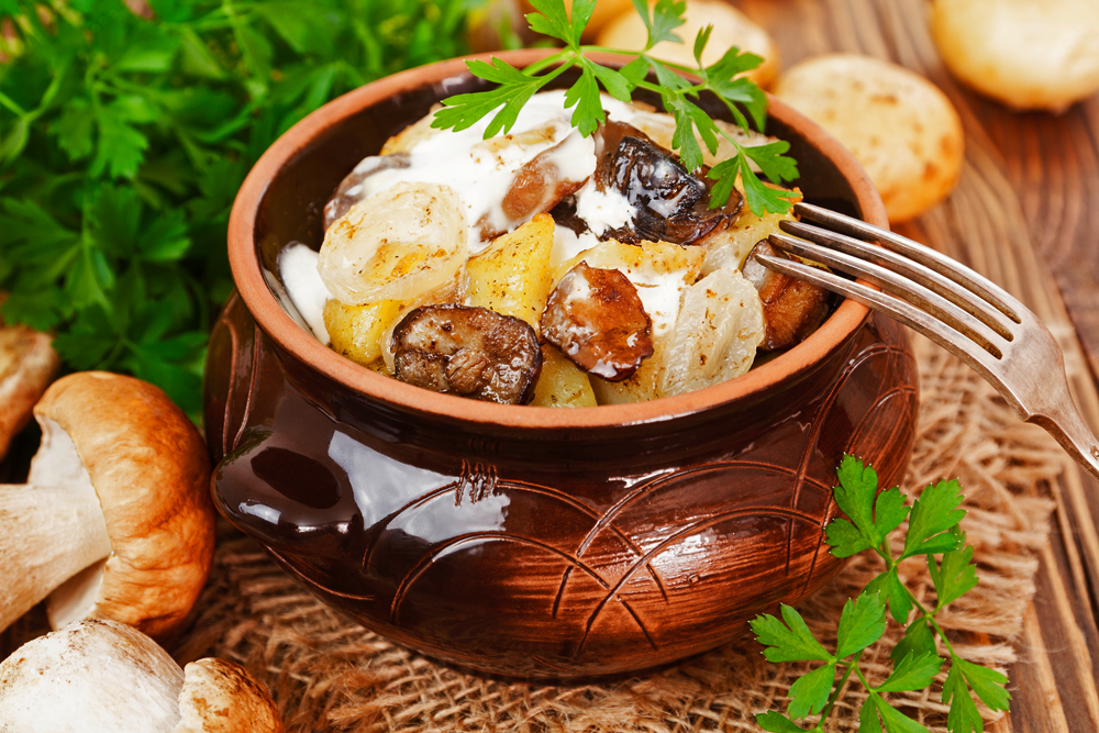 Baked vegetable pots: An old Russian version of ratatouille