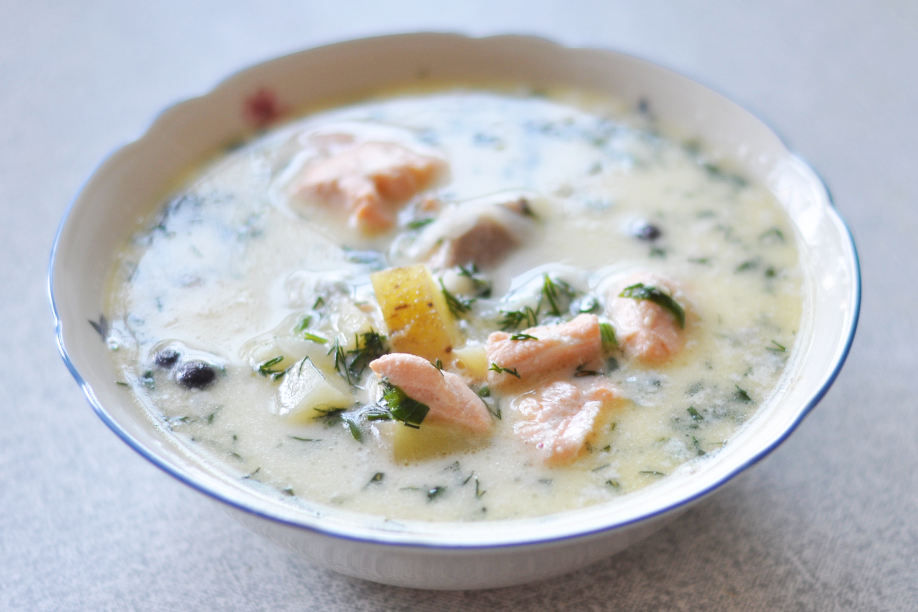 Creamy salmon soup: A gem of traditional Karelian cuisine