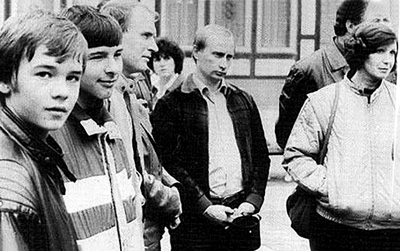 Vladimir Putin during his work in East Germany. / www.putin.life