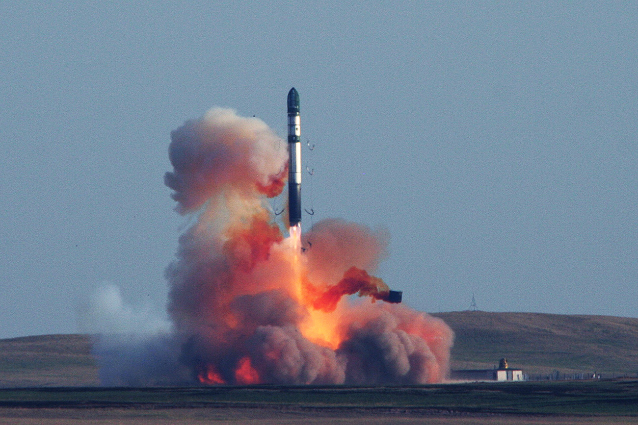Interkontinentalna balistička raketa RS-20V "Vojvoda" / mil.ru
