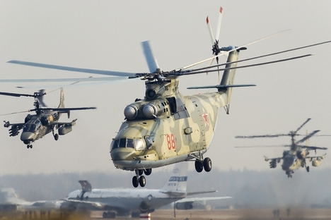 Top 5 helicópteros russos width=